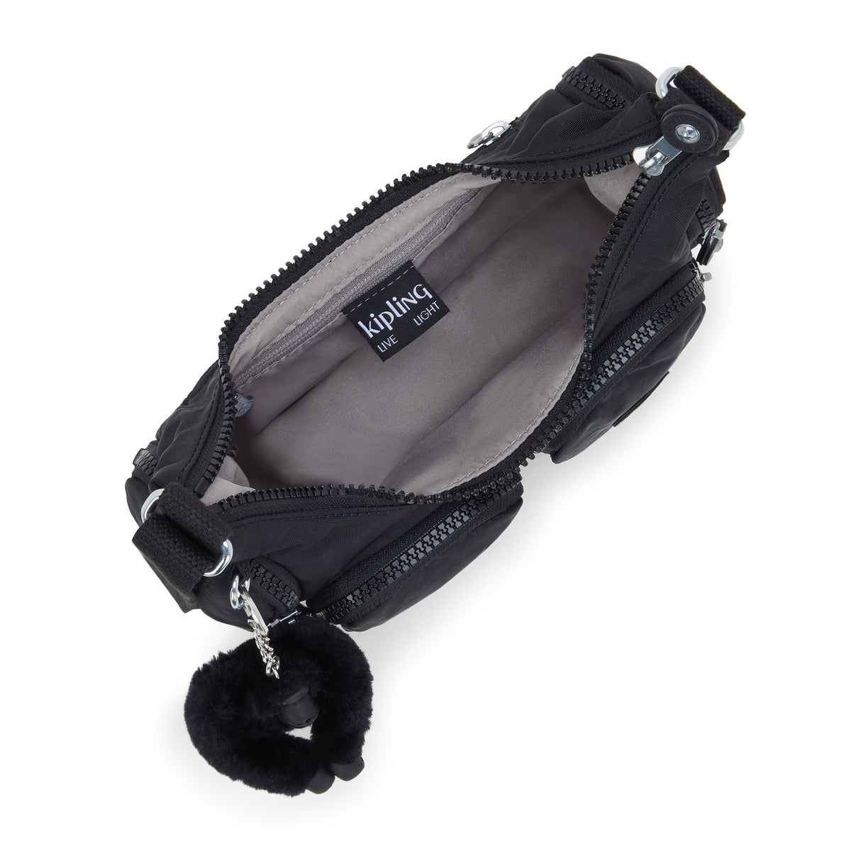 Kipling Rikka Mini Black Noir Small Crossbody I5926-P39