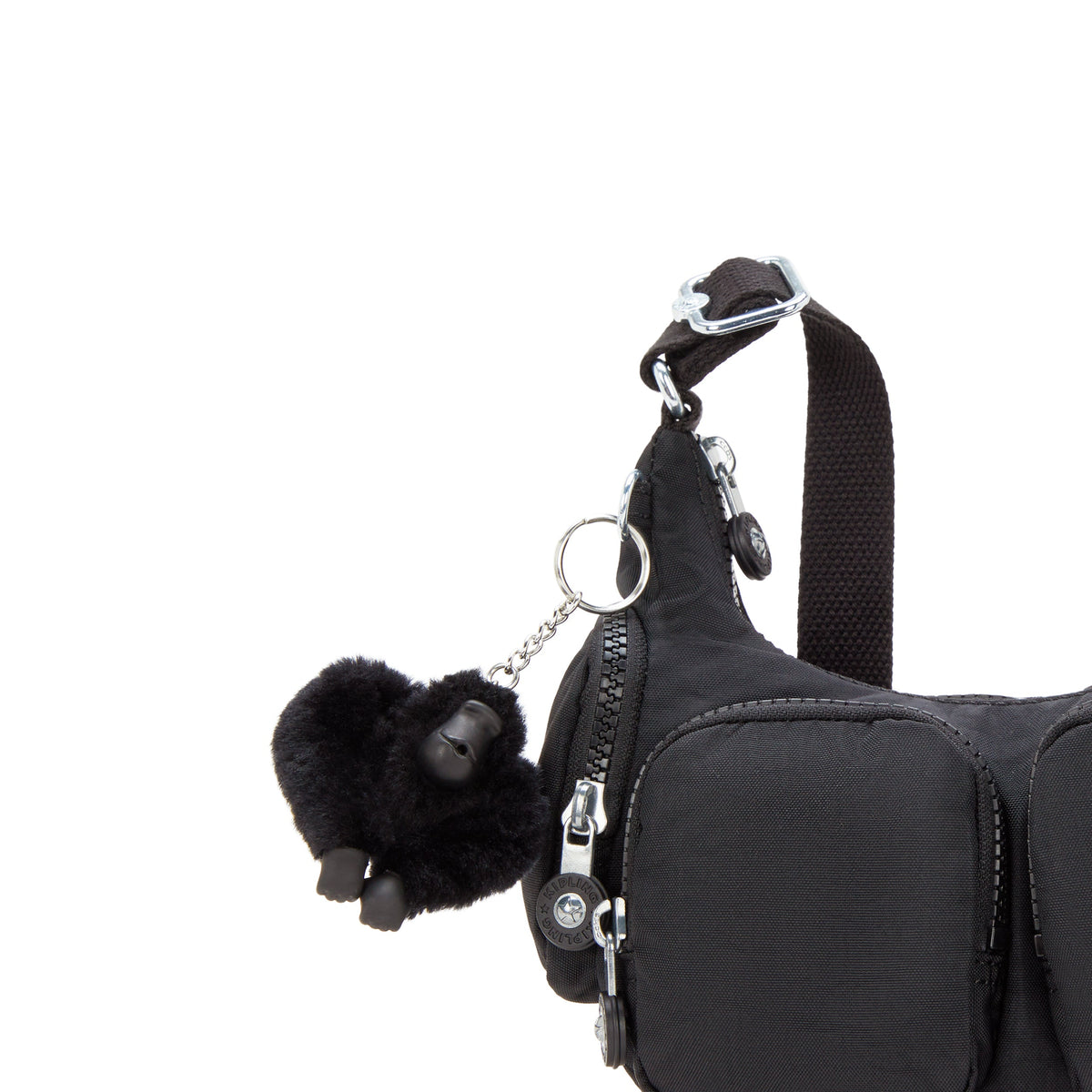 Kipling Rikka Mini Black Noir Small Crossbody I5926-P39