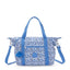 Kipling Art Crazy Leaves Medium Tote With Removable Shoulderstrap I5991-1DU