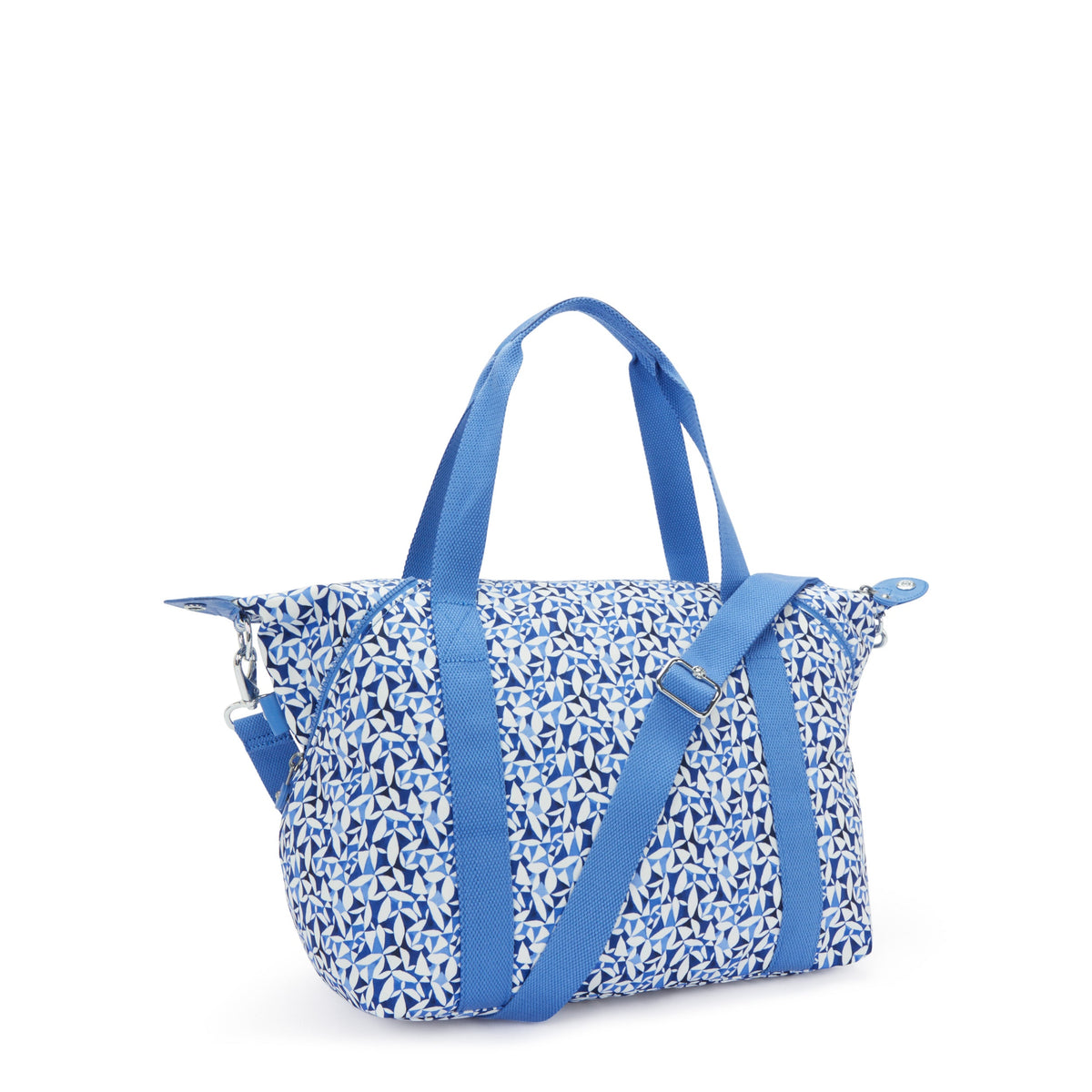 Kipling Art Crazy Leaves Medium Tote With Removable Shoulderstrap I5991-1DU