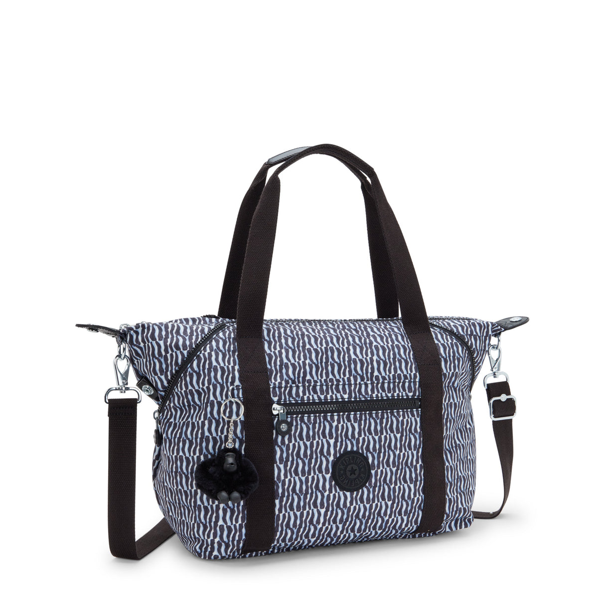 Kipling Art Holiday Waves Medium Tote  I5991-1KP