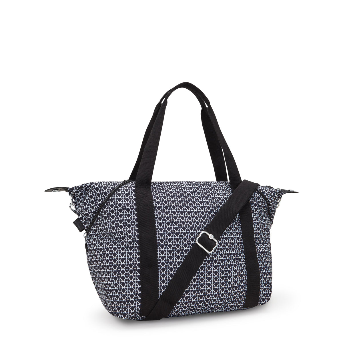 KIPLING-Art-Medium tote (with removable shoulderstrap)-Signature Print-I5991-DD2