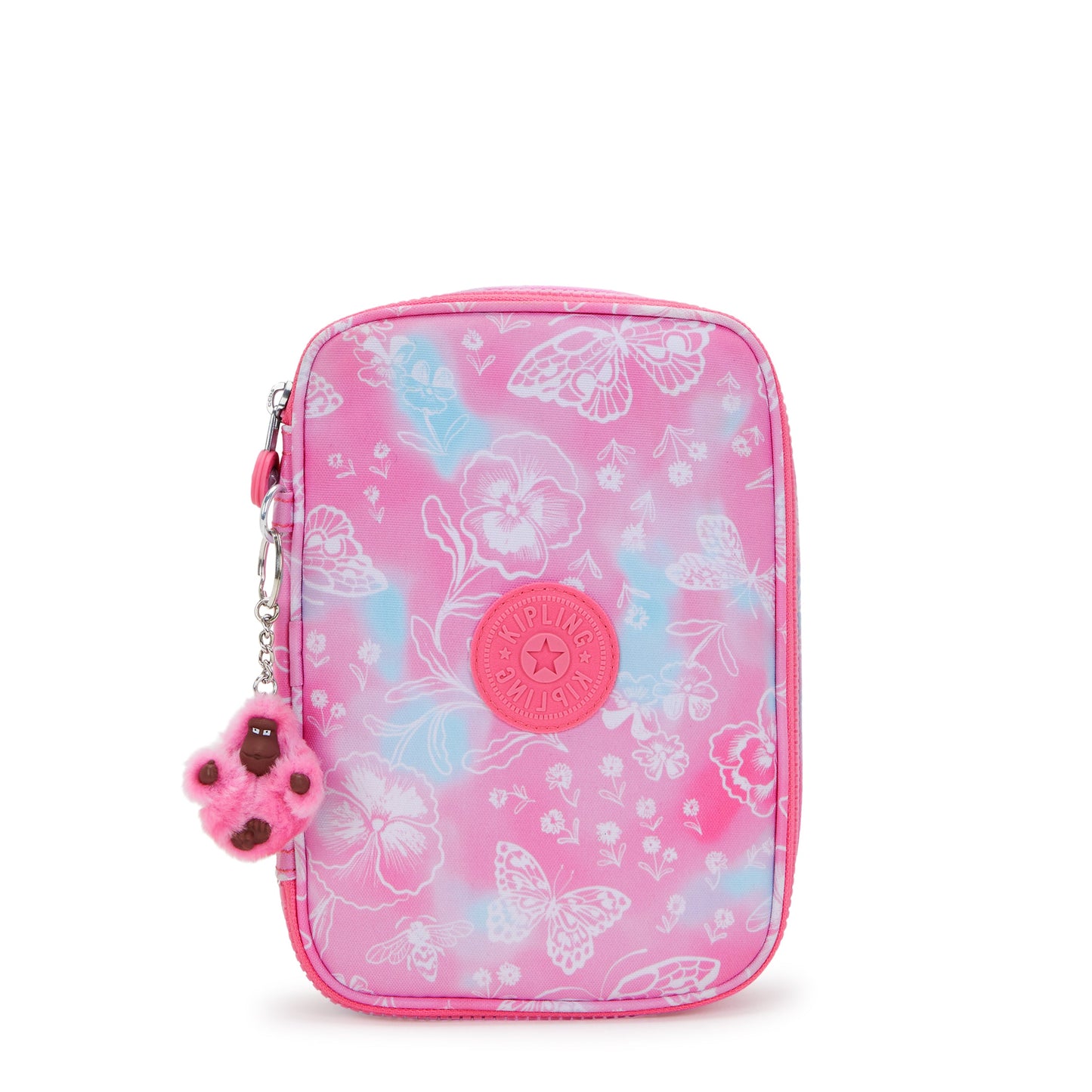 KIPLING-100 Pens-Large pencase-Garden Clouds-I6002-2PE