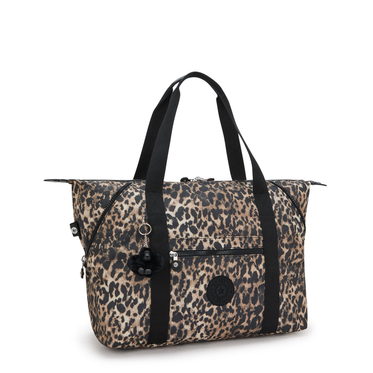 Kipling Art M Wild Leopard Large tote I6004-6JP