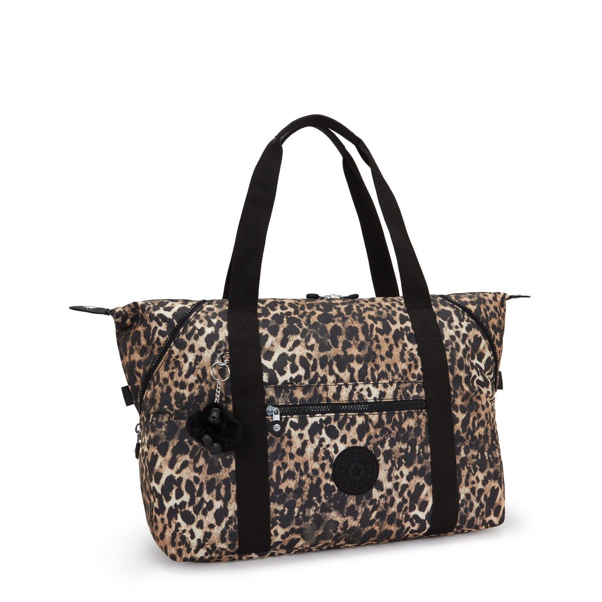 Kipling Art M Wild Leopard Large tote I6004-6JP