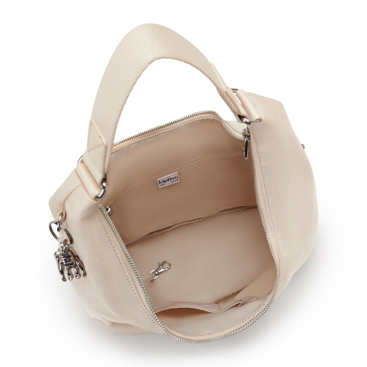 Kipling Eanna Zip Beige Spice Medium ShoulderBag I6031-26J