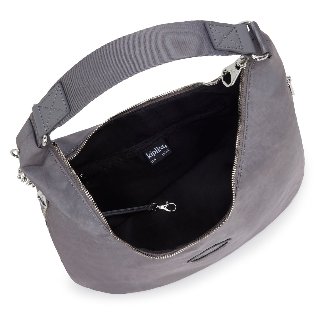 Kipling Eanna Zip Grey Spice Medium shoulderbag I6031-4GV