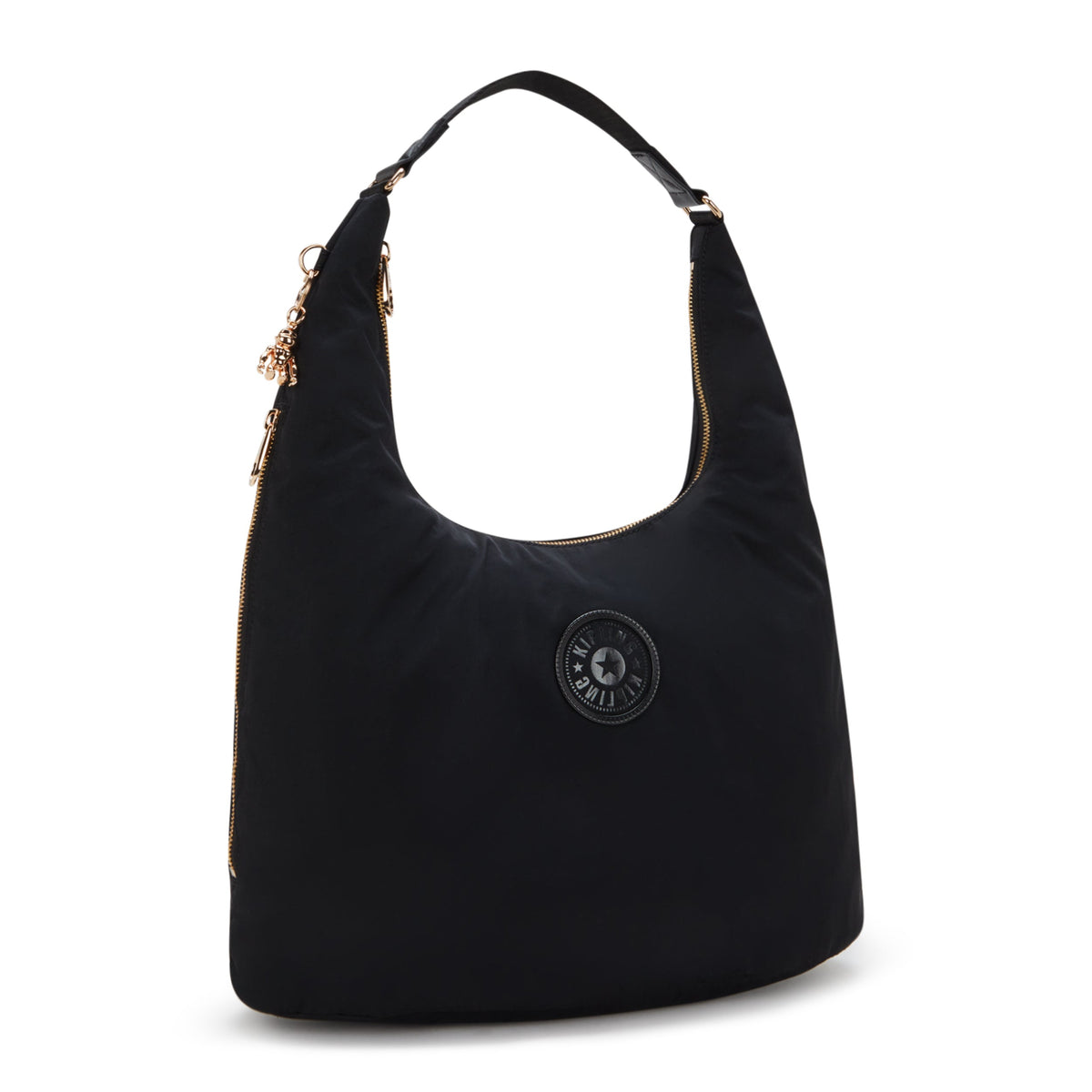 Kipling Eanna Zip Blck Rose Spice Medium ShoulderBag I6031-62Q