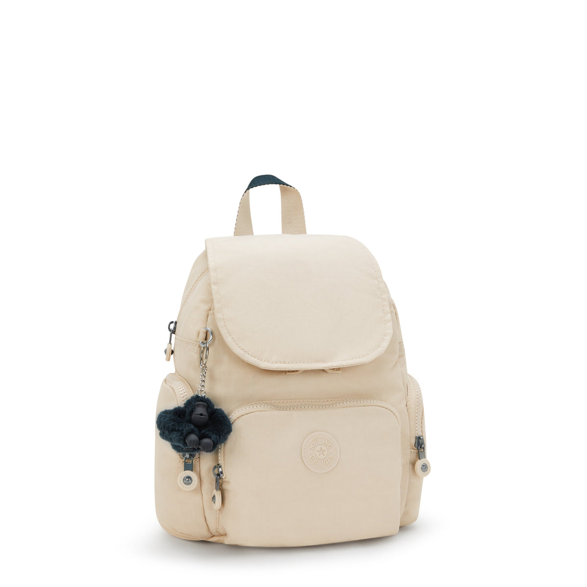 Kipling City Zip Mini Back to Beige Small Backpack I6046-26V