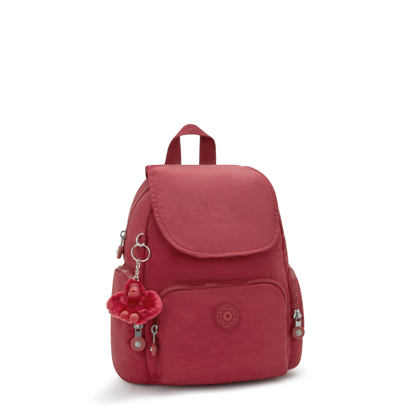Kipling City Zip Mini Funky Red Small Backpack I6046-4SS
