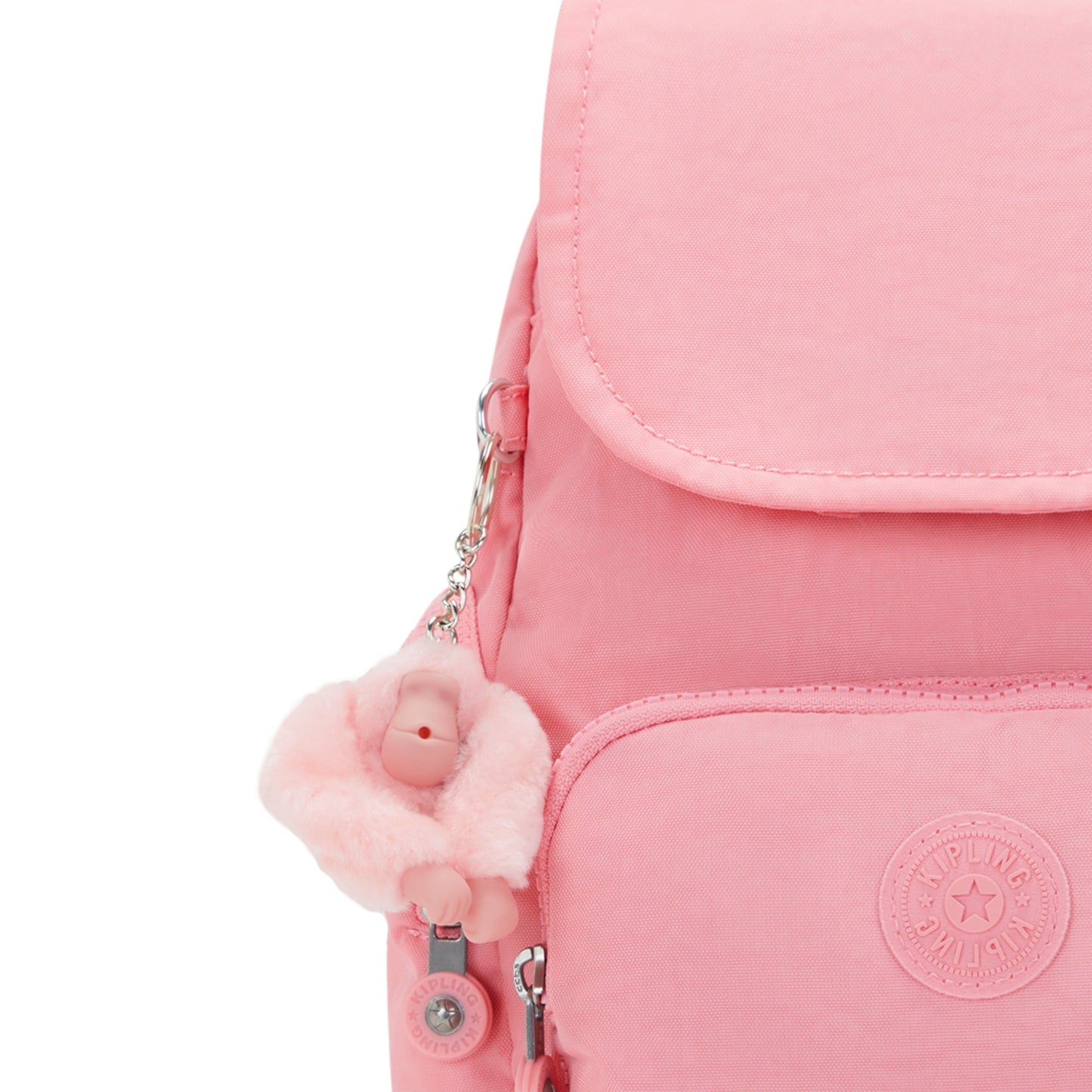 Kipling City Zip Mini Enjoyable Blush Small Backpack I6046-6LZ