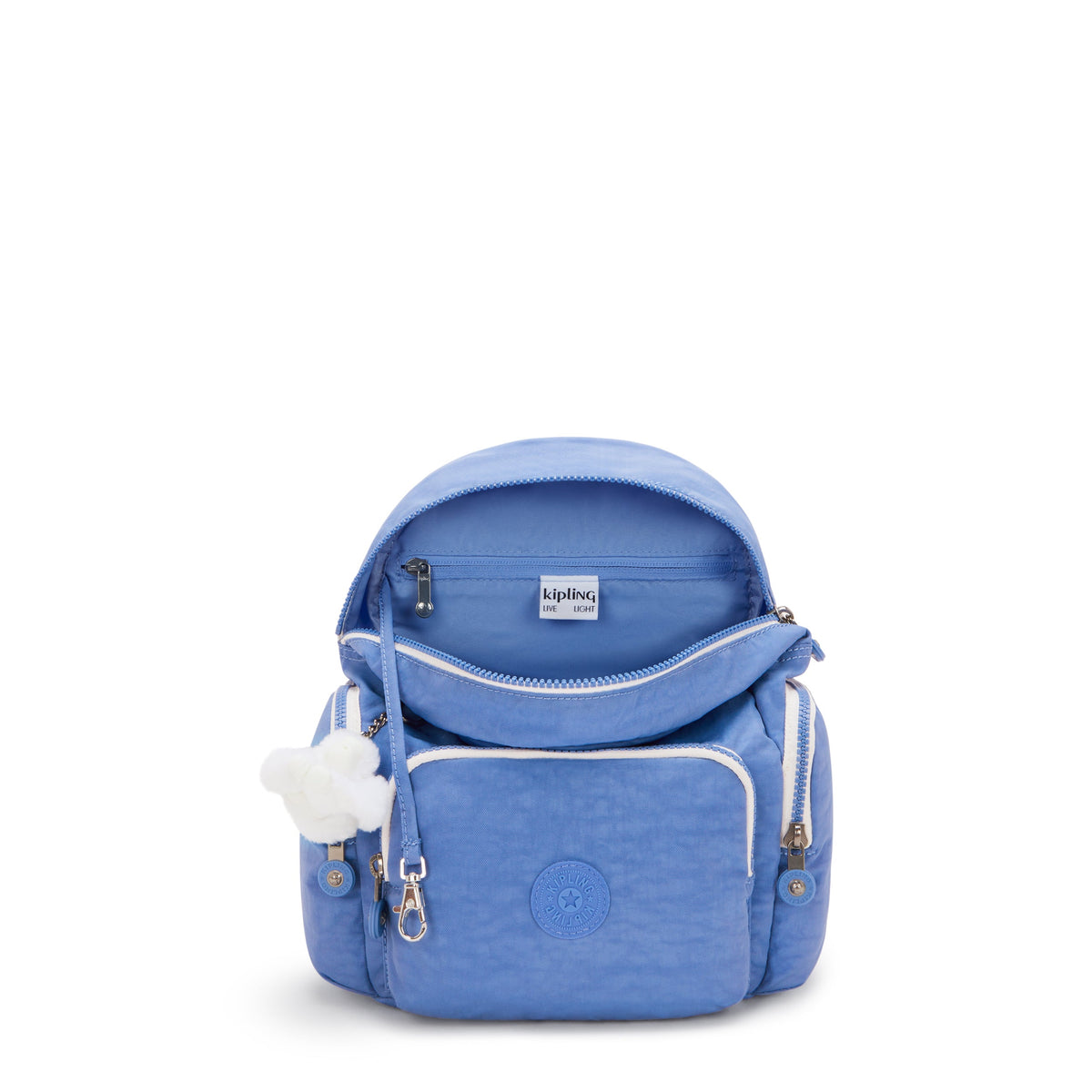 Kipling City Zip Mini Cocktail Blue Small Backpack I6046-87S