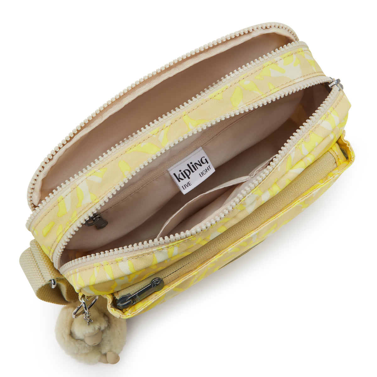 Kipling Abanu M Palm Mood Sun Medium Crossbody I6237-4DP