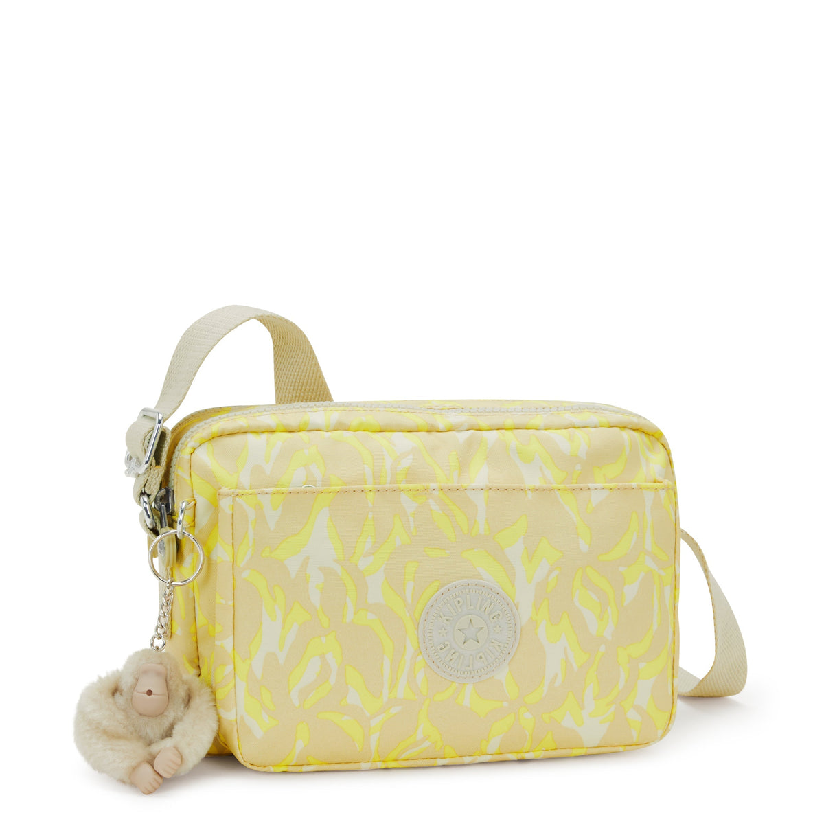 Kipling Abanu M Palm Mood Sun Medium Crossbody I6237-4DP