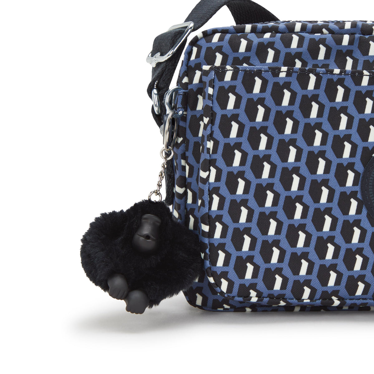 Kipling Abanu M 3D K Blue Medium Crossbody Bag I6237-4JS