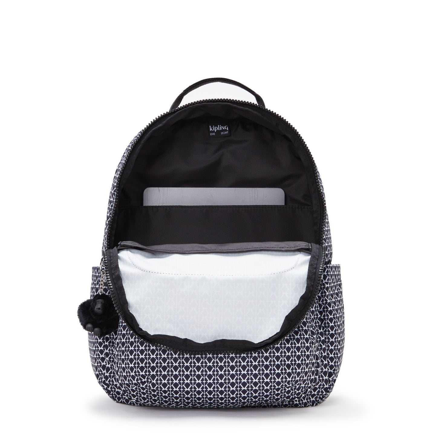KIPLING Seoul Signature Print Large backpack I6269-DD2
