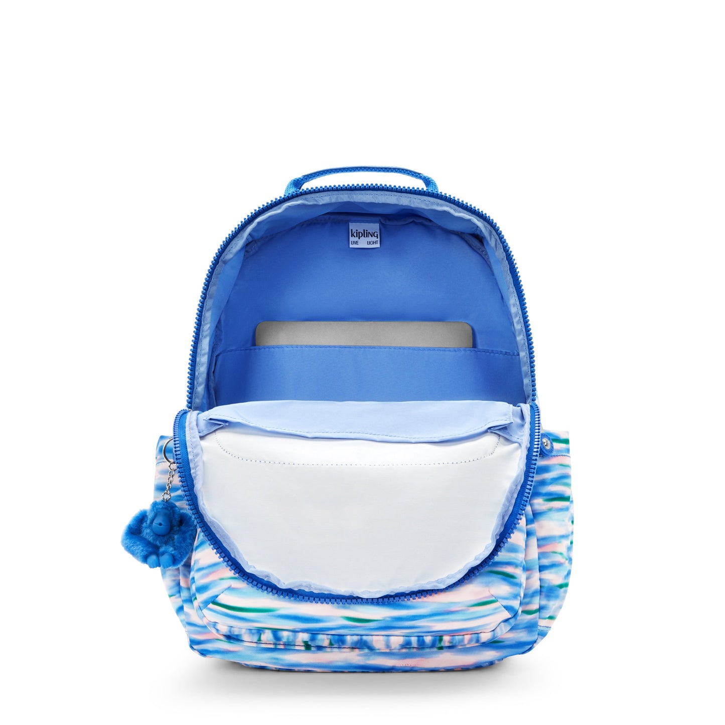 KIPLING-Seoul-Large Backpack-Diluted Blue-I6269-TX9