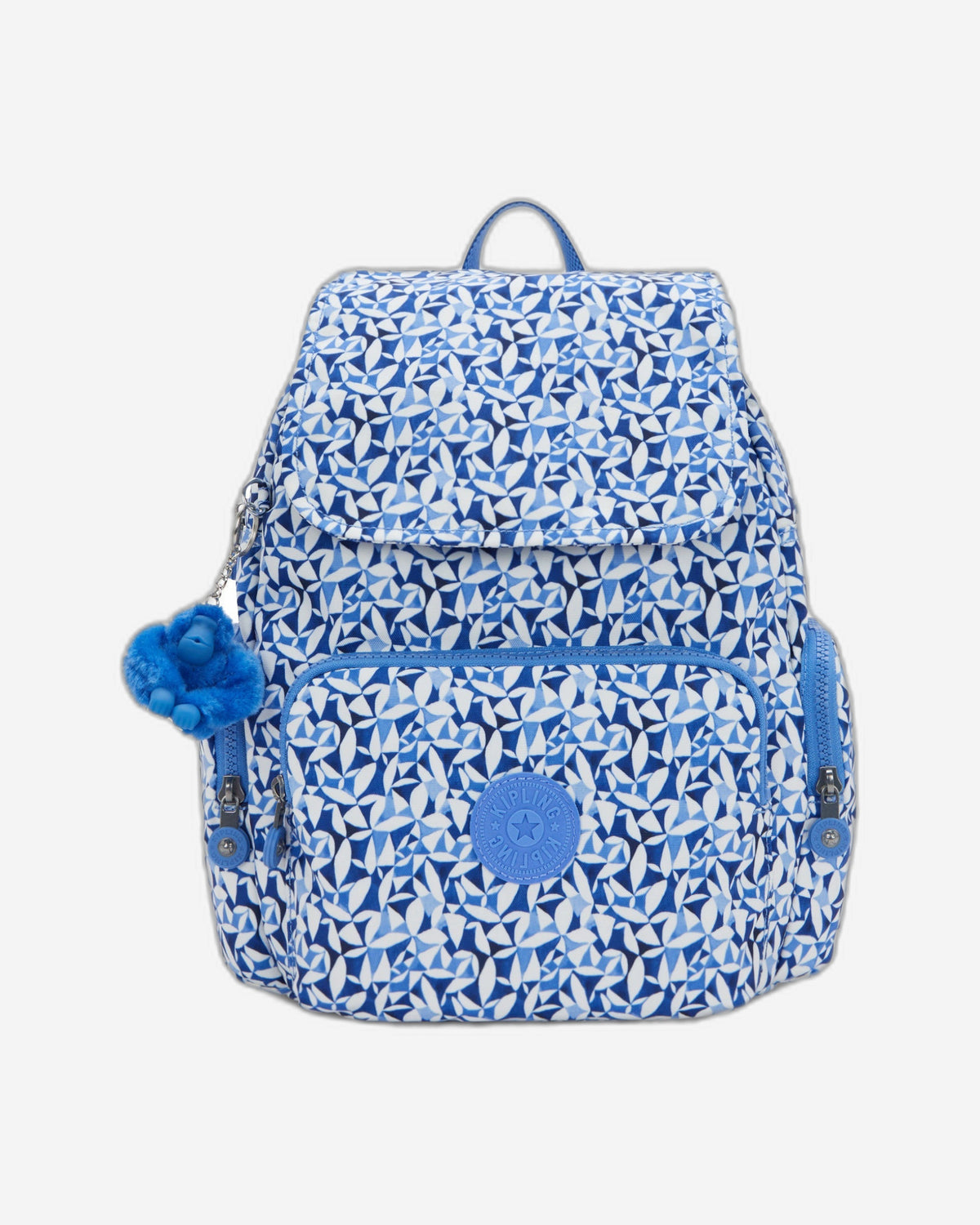 Kipling City Zip S Crazy Leaves Small Backpack I6345-1DU
