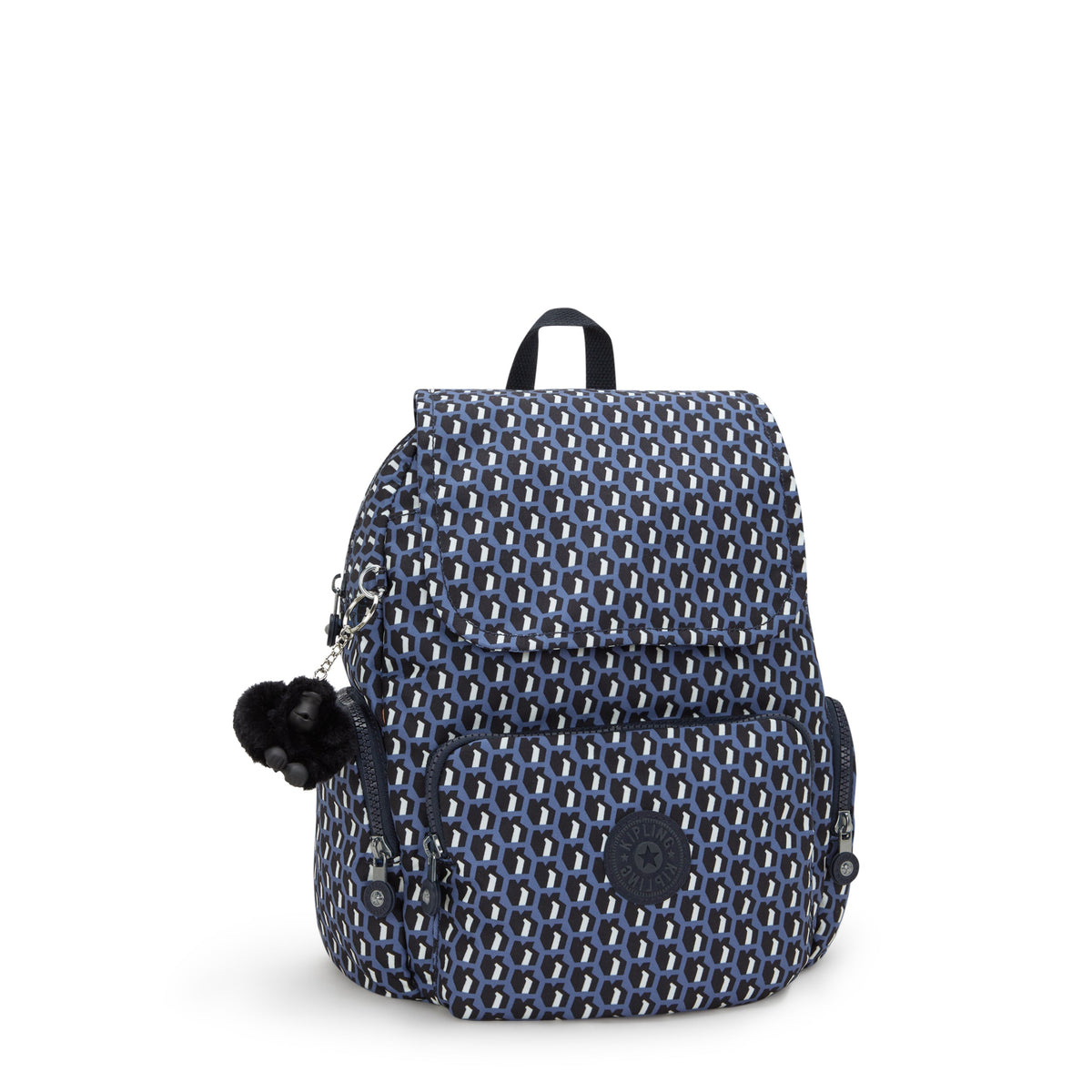 Kipling City Zip S 3D K Blue Small Backpack I6345-4JS
