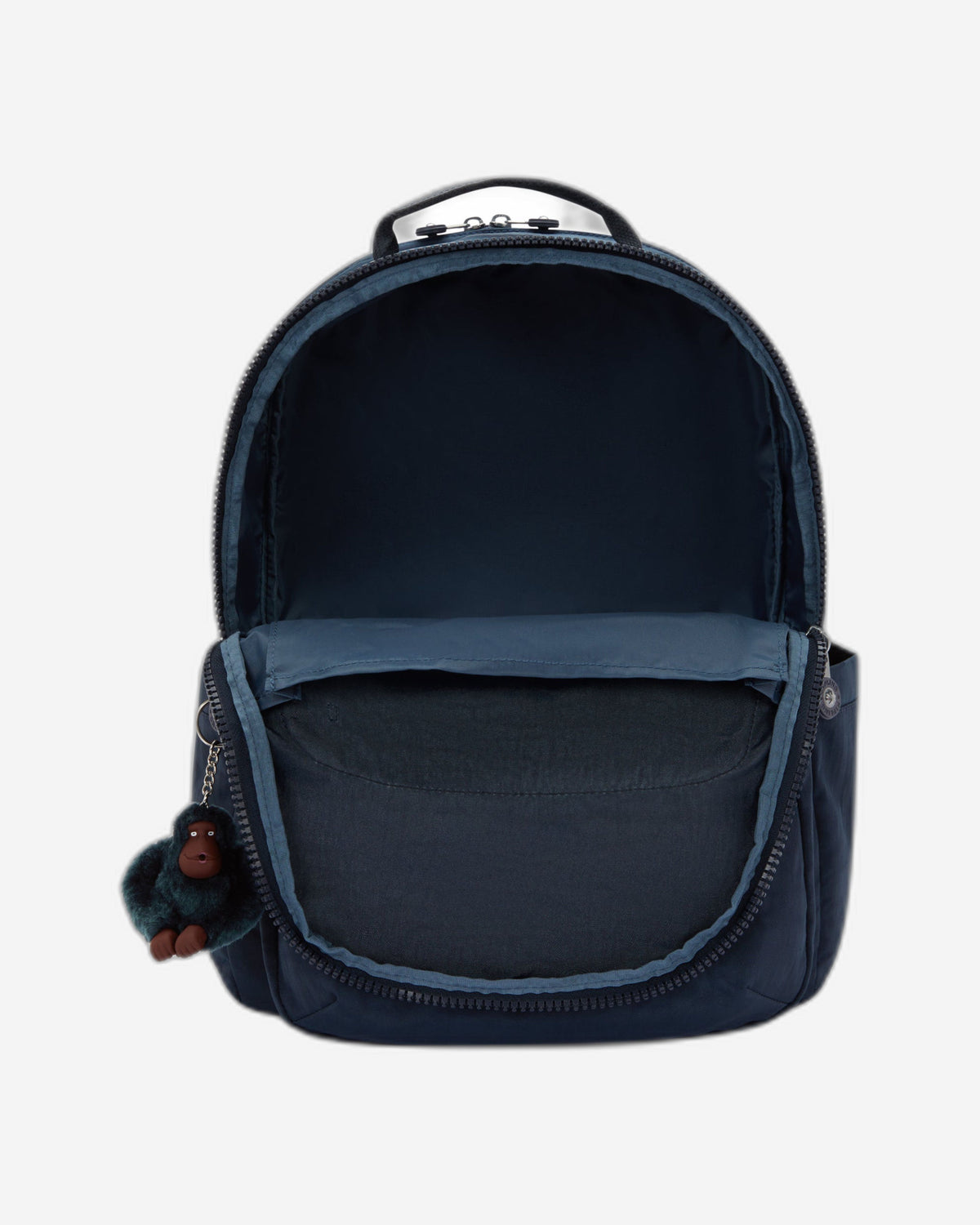 Kipling Seoul College Extra True Blue Tonal Large backpack with laptop compartment I6350-4DX