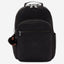 Kipling Seoul College Extra True Black Large backpack with laptop compartment I6350-J99