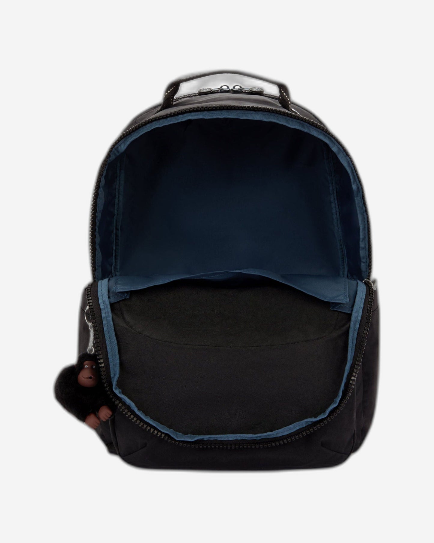 Kipling Seoul College Extra True Black Large backpack with laptop compartment I6350-J99