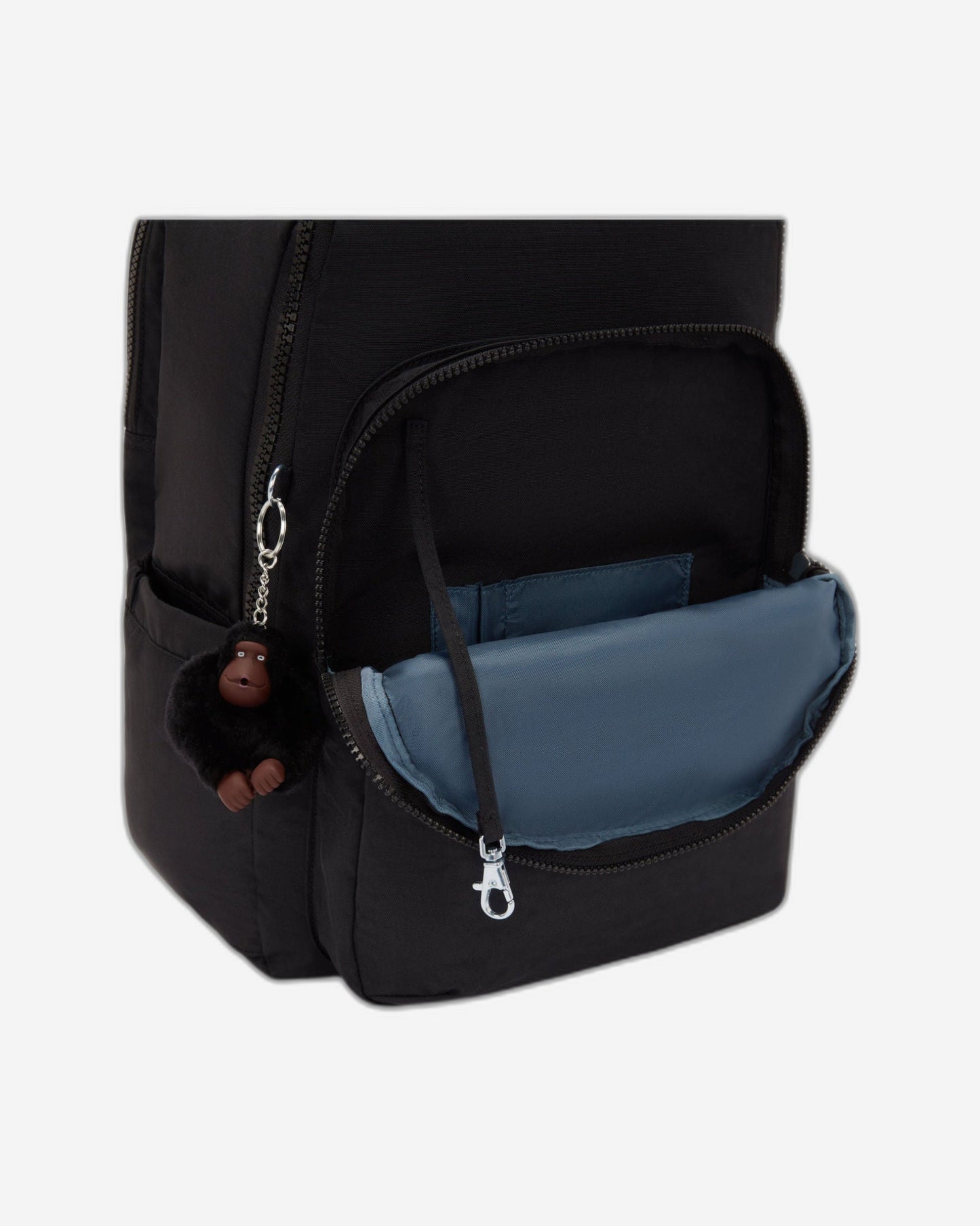 Kipling Seoul College Extra True Black Large backpack with laptop compartment I6350-J99