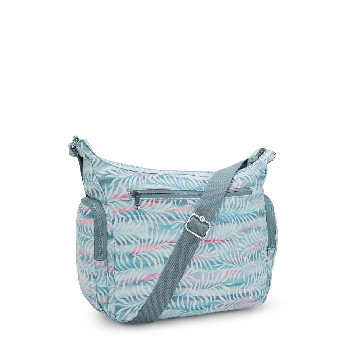 Kipling Gabb Palmtree Leaves Large Crossbody I6525-3QN