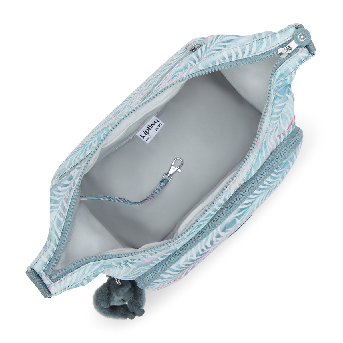 Kipling Gabb Palmtree Leaves Large Crossbody I6525-3QN