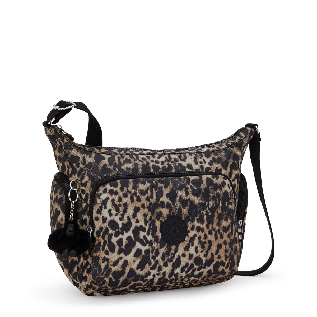Kipling Gabb Wild Leopard Large crossbody I6525-6JP