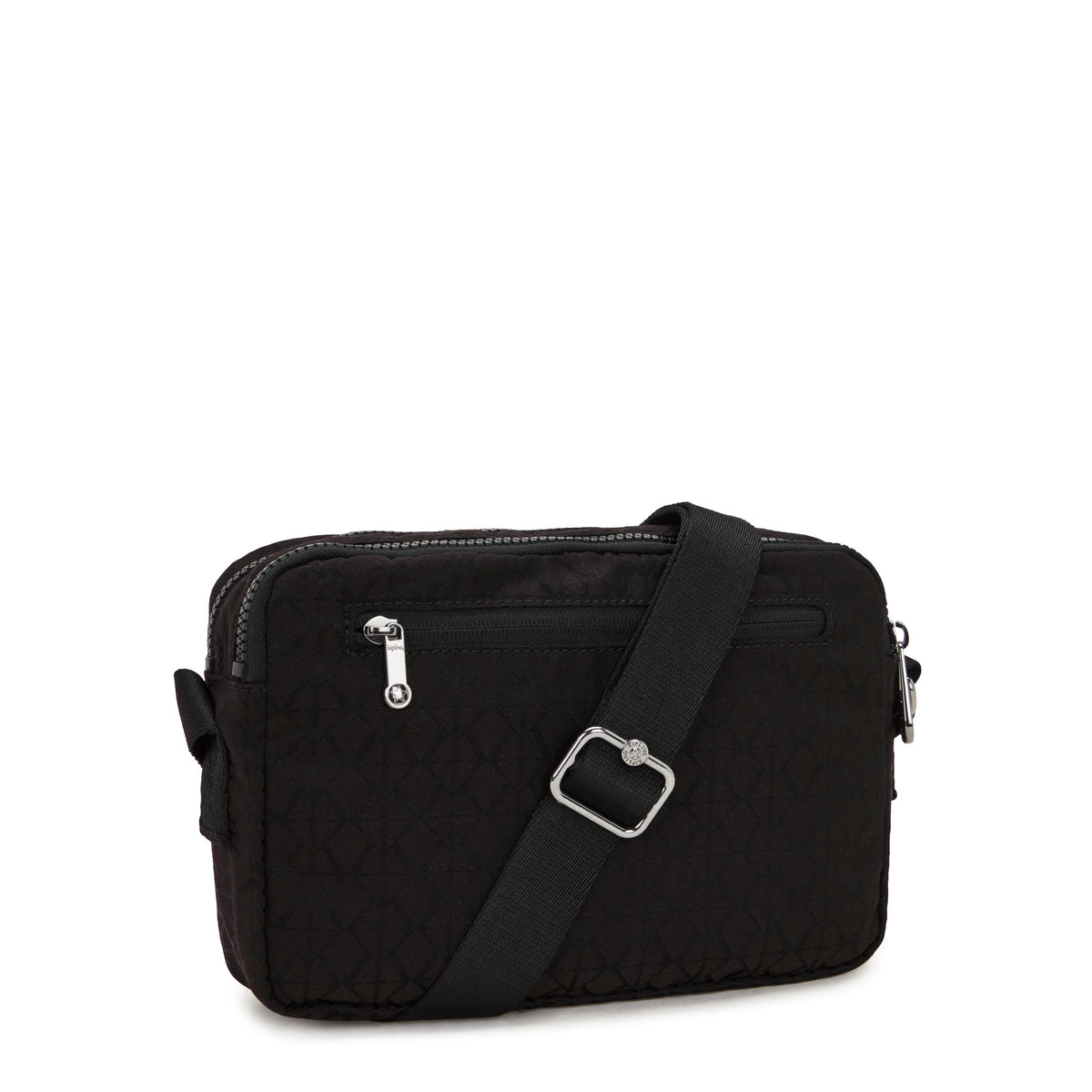 Kipling Abanu M Black Sign Jq Medium Crossbody I6575-Y12