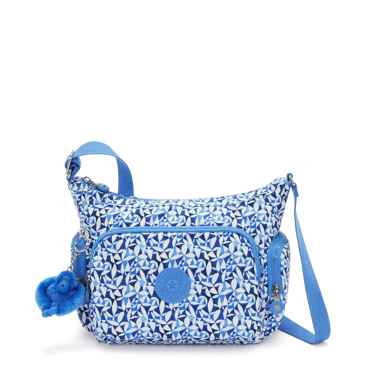 Kipling Gabb S Crazy Leaves Medium Crossbody I6607-1DU