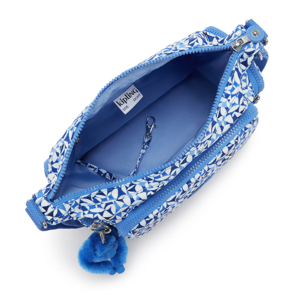 Kipling Gabb S Crazy Leaves Medium Crossbody I6607-1DU