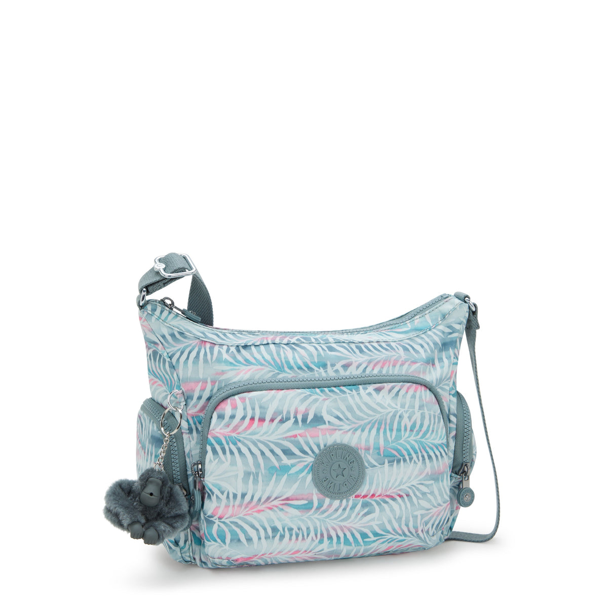 Kipling Gabb S Palmtree Leaves Medium Crossbody I6607-3QN