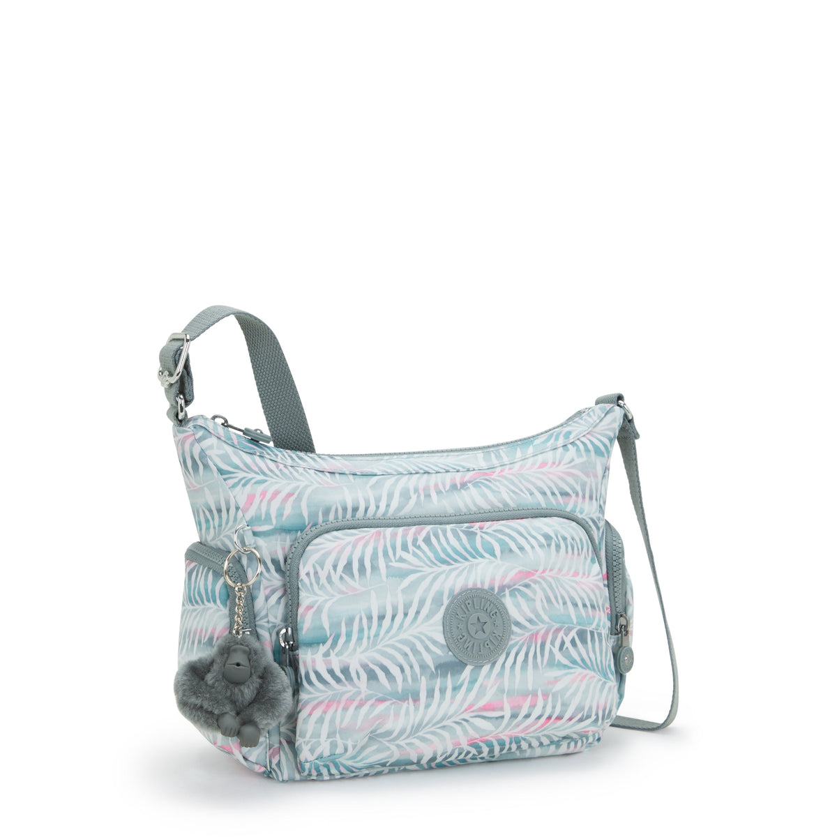 Kipling Gabb S Palmtree Leaves Medium Crossbody I6607-3QN