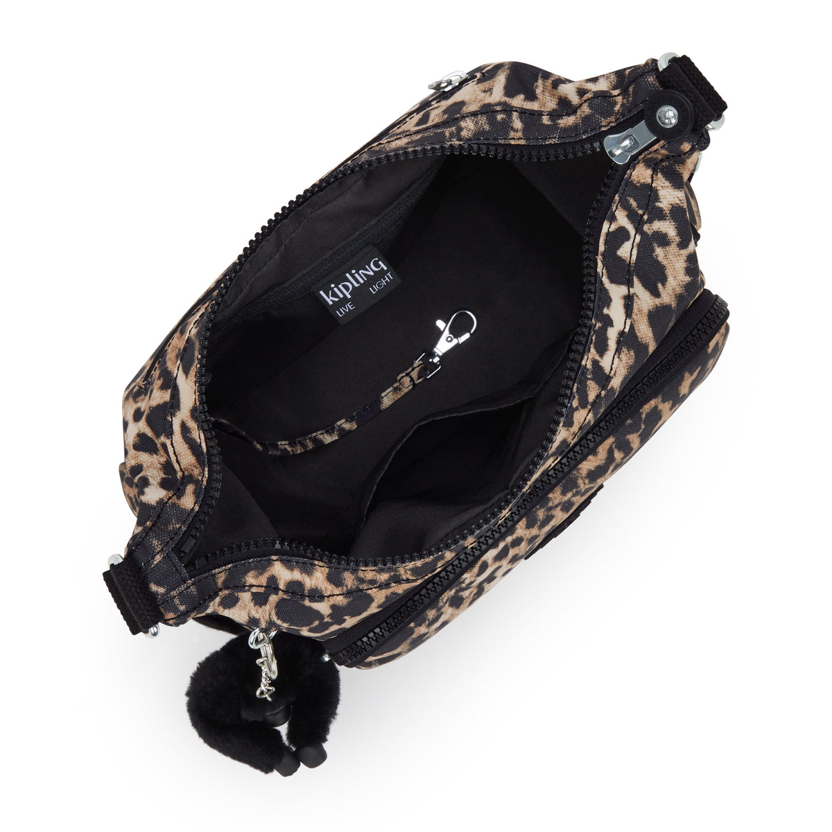 Kipling Gabb S Wild Leopard Medium crossbody I6607-6JP