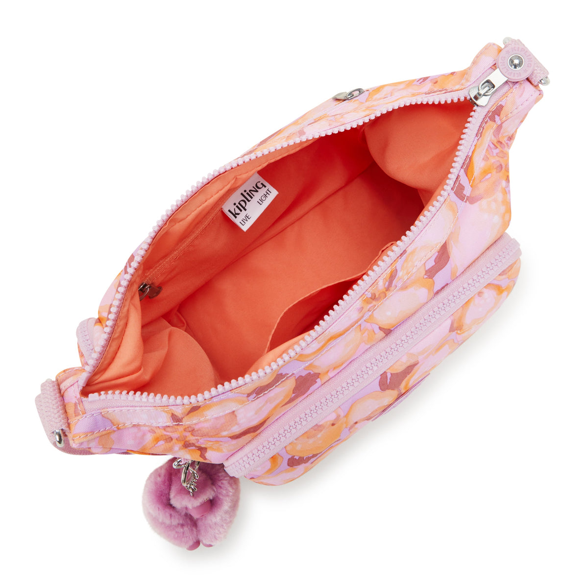 KIPLING-Gabb S-Medium Crossbody Bag with Adjustable Straps-Floral Powder-I6607-ES4