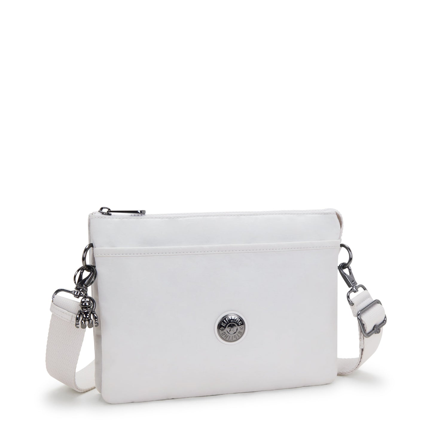 Kipling Riri L Silver Night Medium Crossbody Bag I6679-8EL