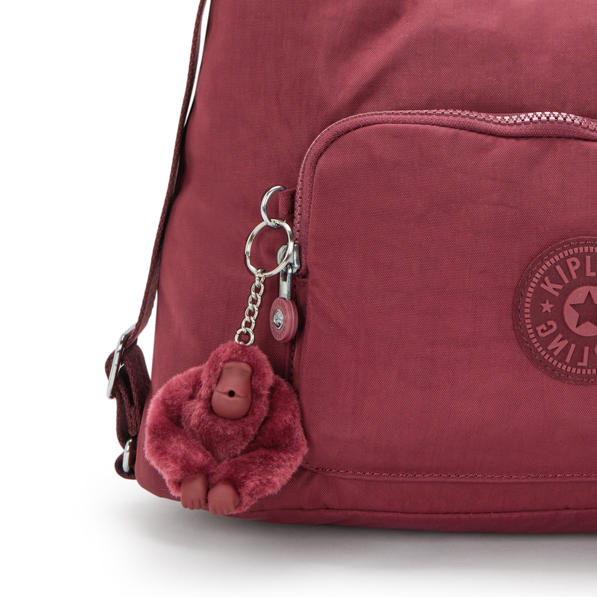 Kipling Yenna Lounge Wine Medium shoulderbag (convertible to backpack) I6721-5FW