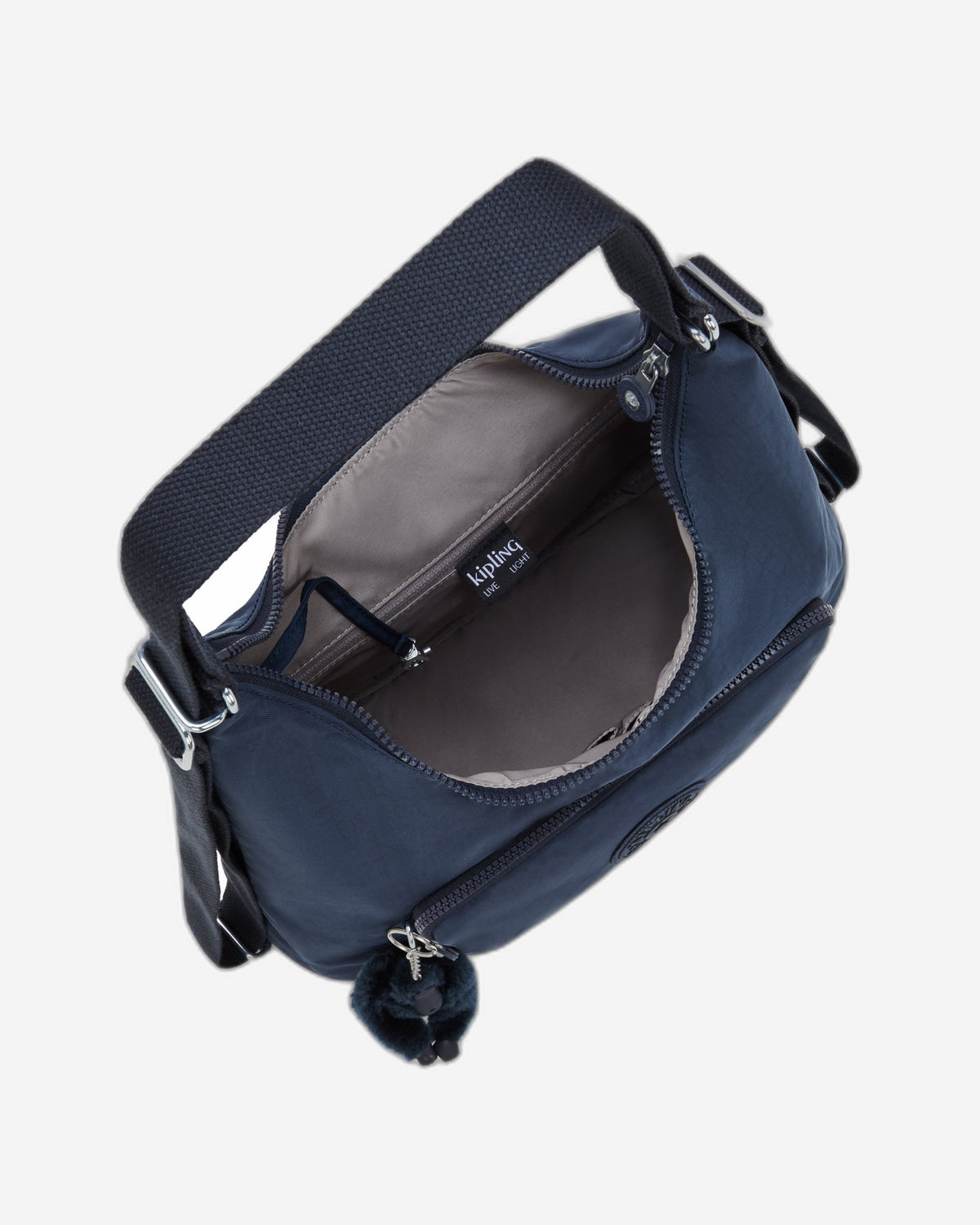 KIPLING Yenna Blue Bleu 2 Medium shoulderbag (convertible to backpack) I6721-96V