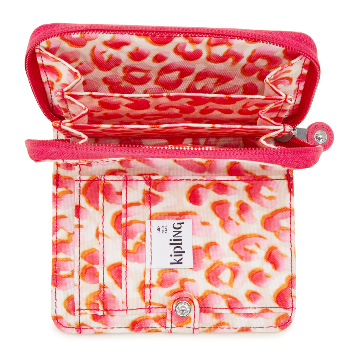 KIPLING-Money Love-Medium wallet-Latin Cheetah-I6791-6LX