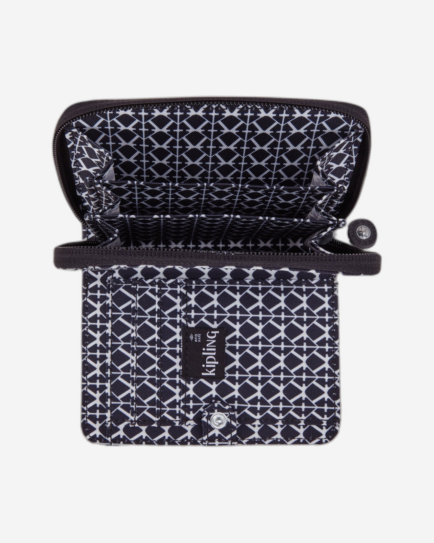 KIPLING-Money Love-Medium wallet-Signature Print-I6791-DD2