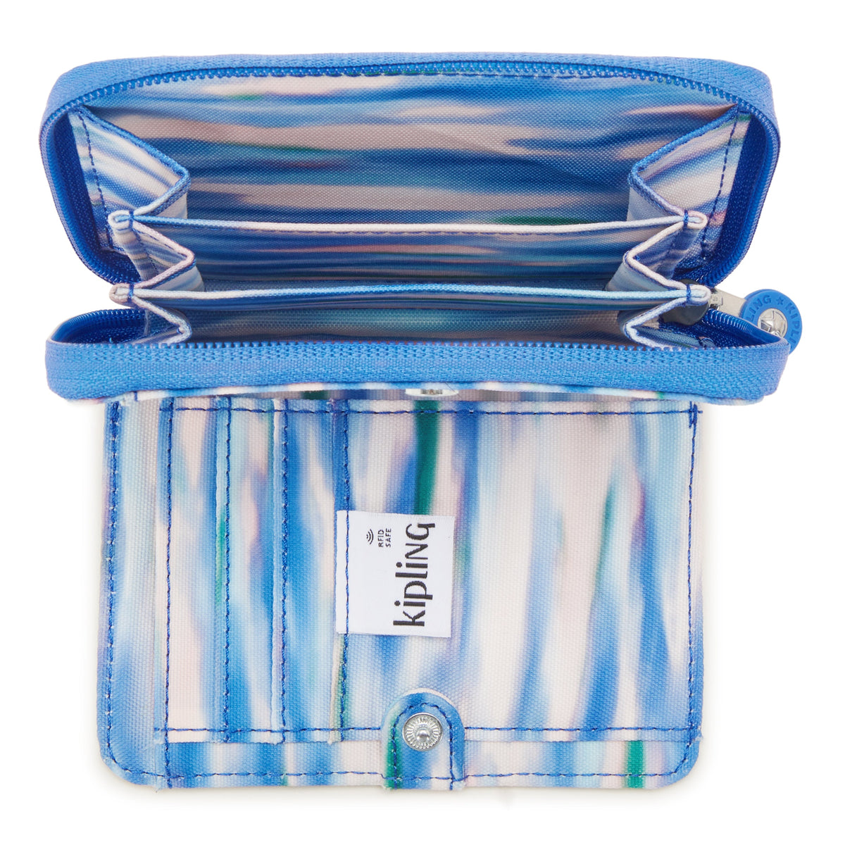 KIPLING-Money Love-Medium wallet-Diluted Blue-I6791-TX9