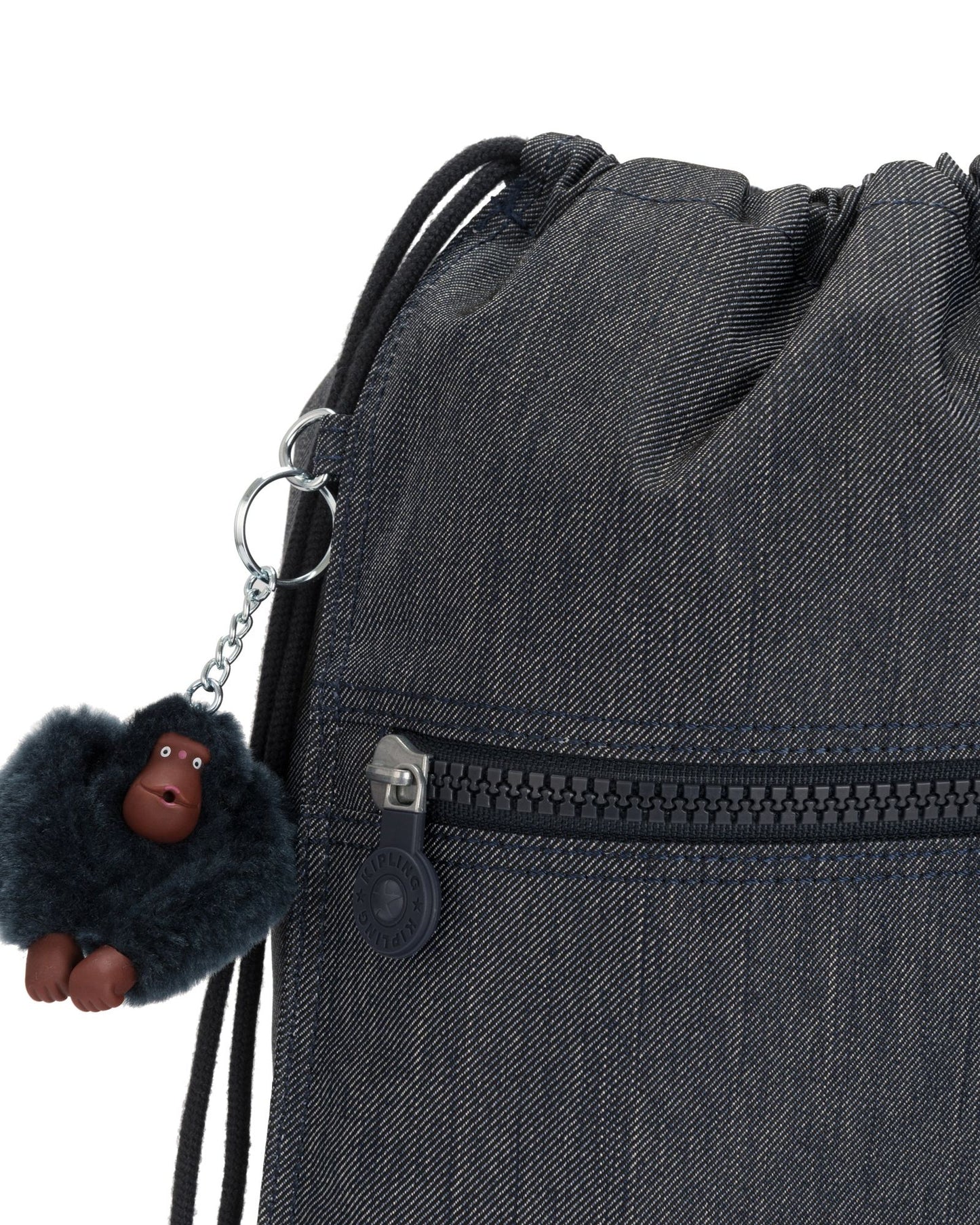 KIPLING Supertaboo Marine Navy Medium backpack (with drawstring) I6797-58C
