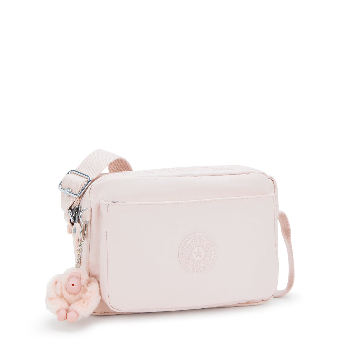 Kipling Abanu M Pink Shine Medium Crossbody I6831-3DZ