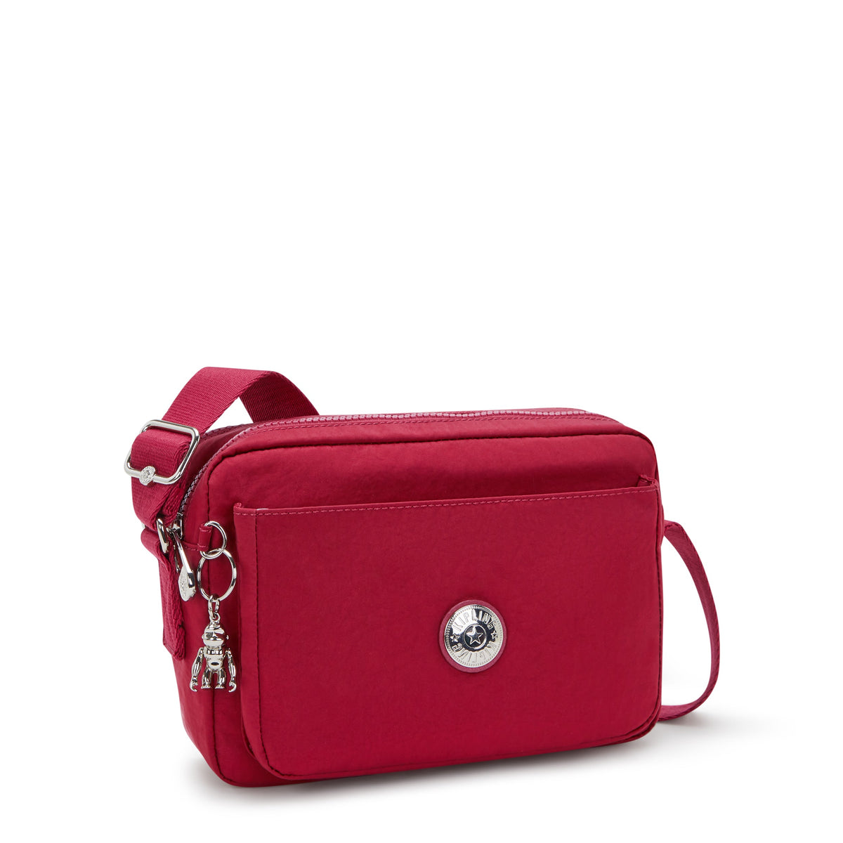 Kipling Abanu M Red Red Wine Medium Crossbody Bag I6847-6SE