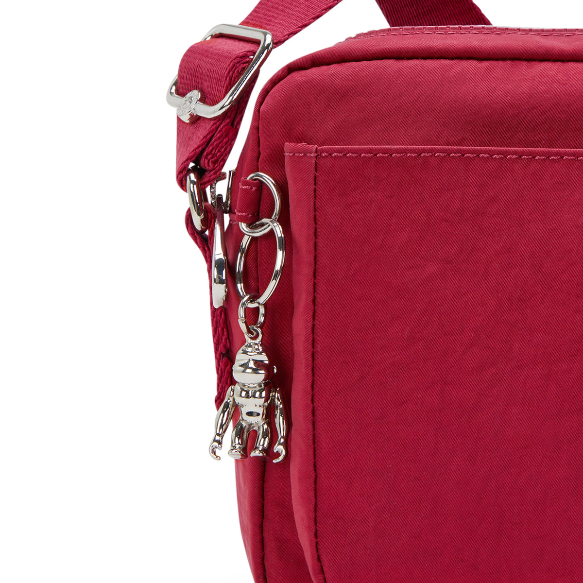 Kipling Abanu M Red Red Wine Medium Crossbody Bag I6847-6SE