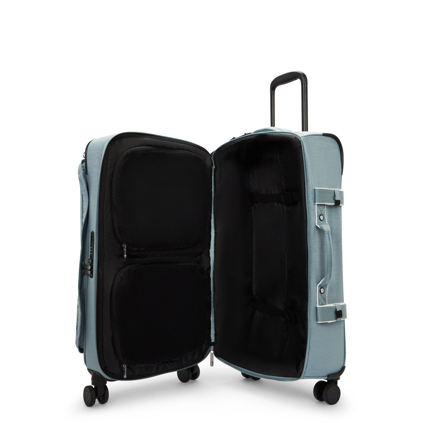 Kipling Spontaneous M Relaxed Grey Medium Wheeled Luggage I6918-3NL