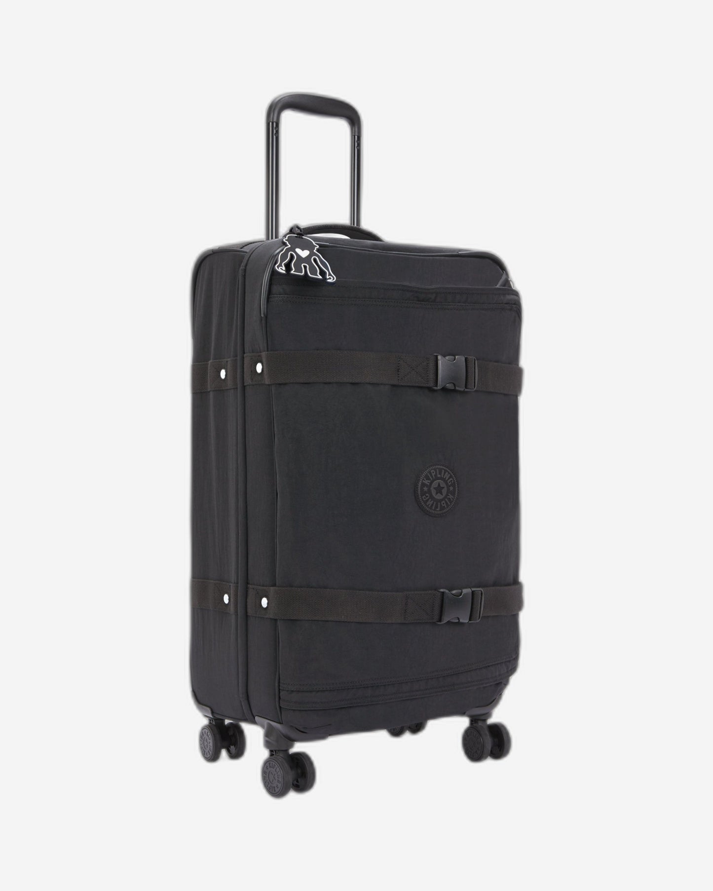 KIPLING Spontaneous M Black Noir Medium wheeled luggage I6918-P39