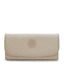 Kipling Money Land Signature Beige Embossed Large Wallet I7015-96A